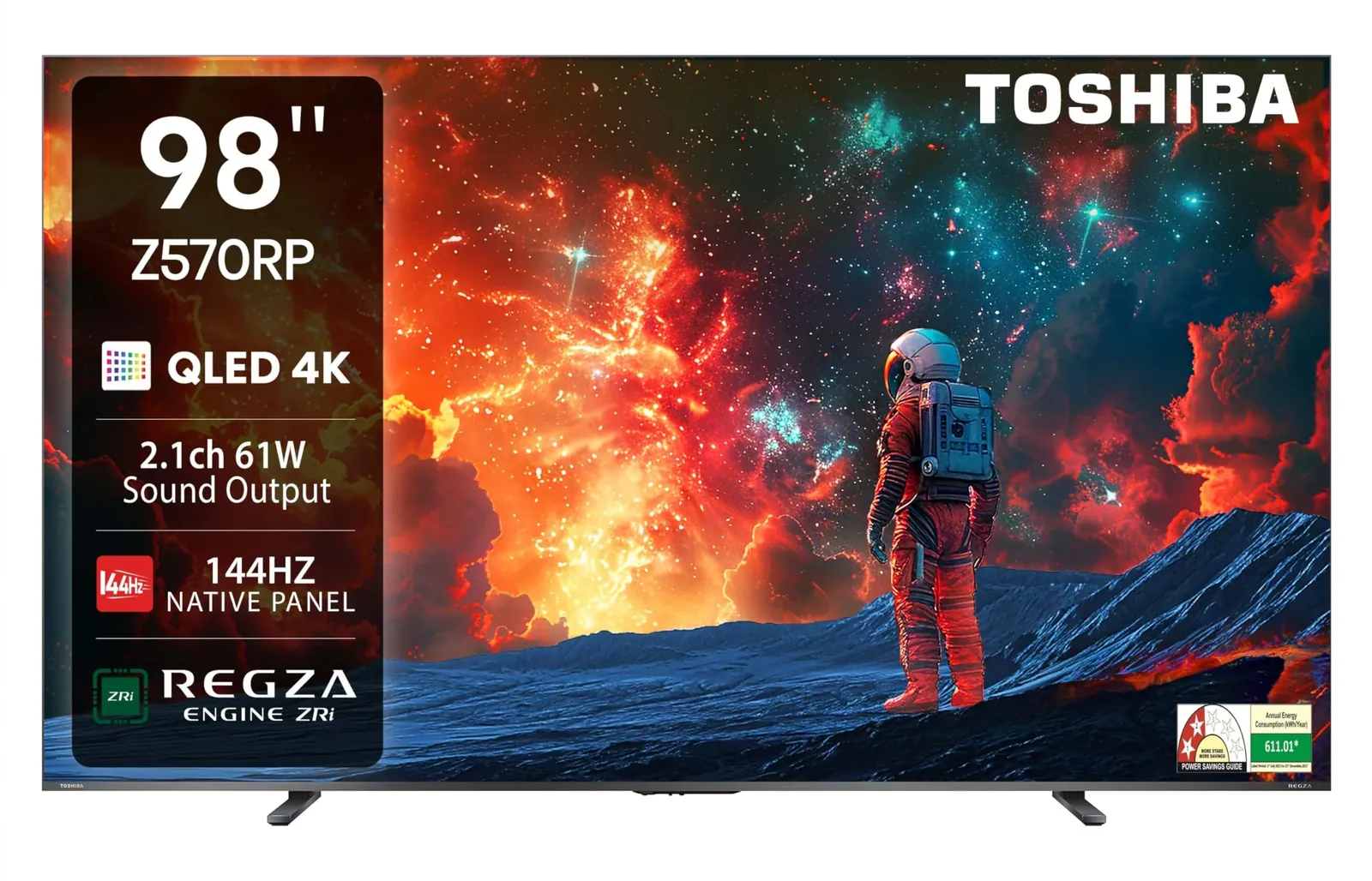Toshiba 98-inch 4K QLED TV