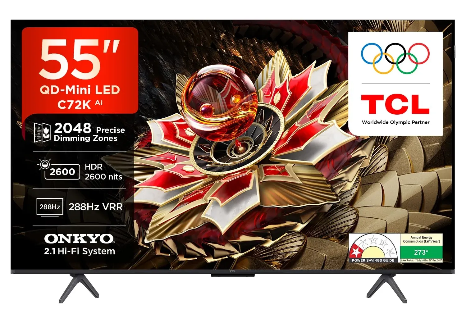 TCL 55-inch 4K Mini-LED TV