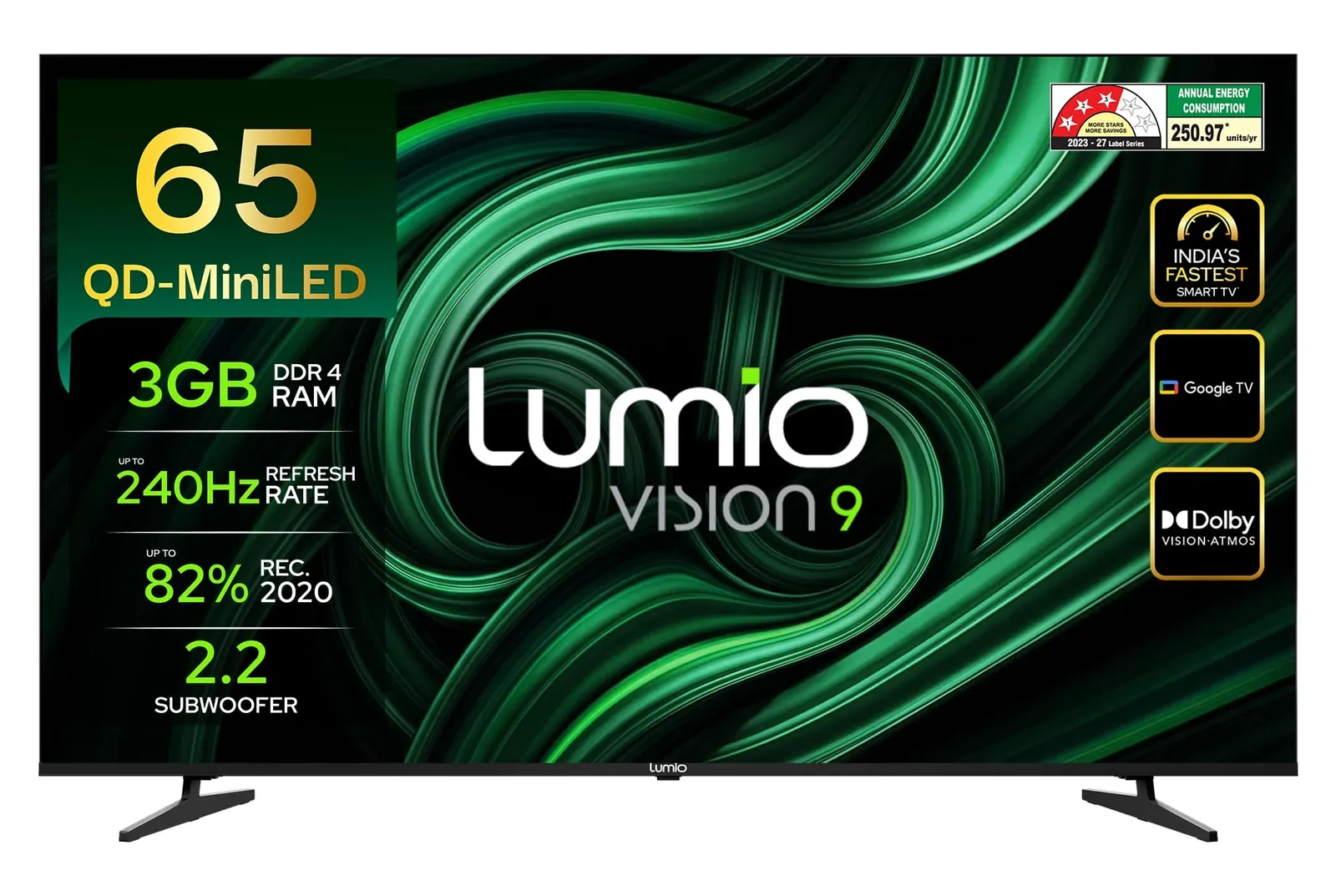 Lumio 65-inch 4K Mini-LED TV
