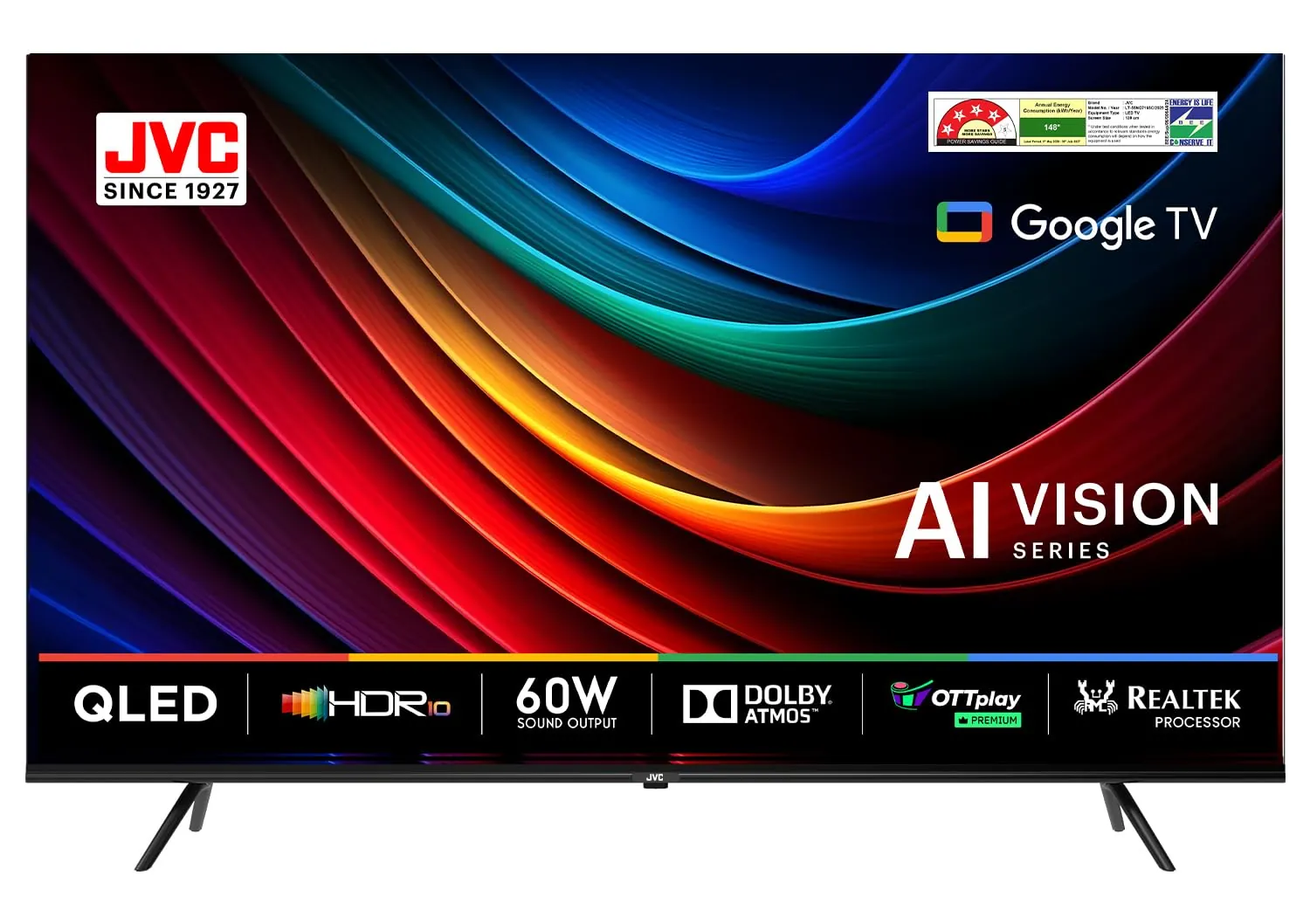 JVC 55-inch 4K QLED TV — Product