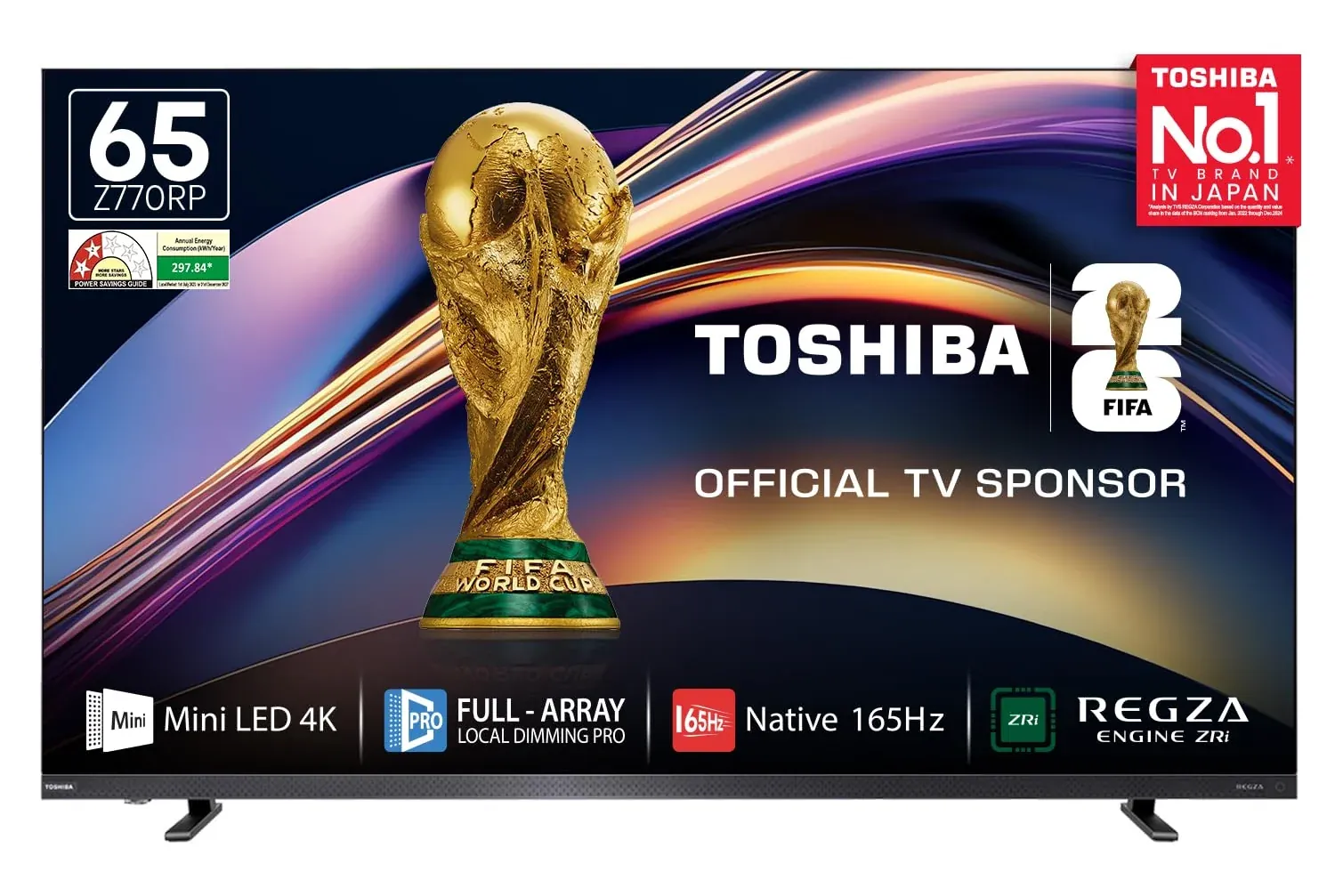 Toshiba 65-inch 4K Mini-LED TV