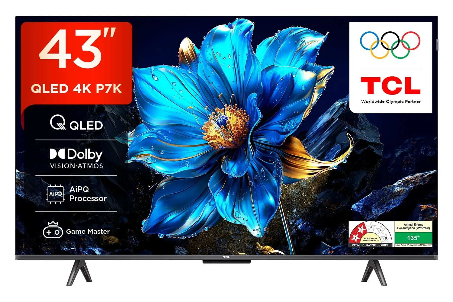 TCL 43-inch 4K QLED TV