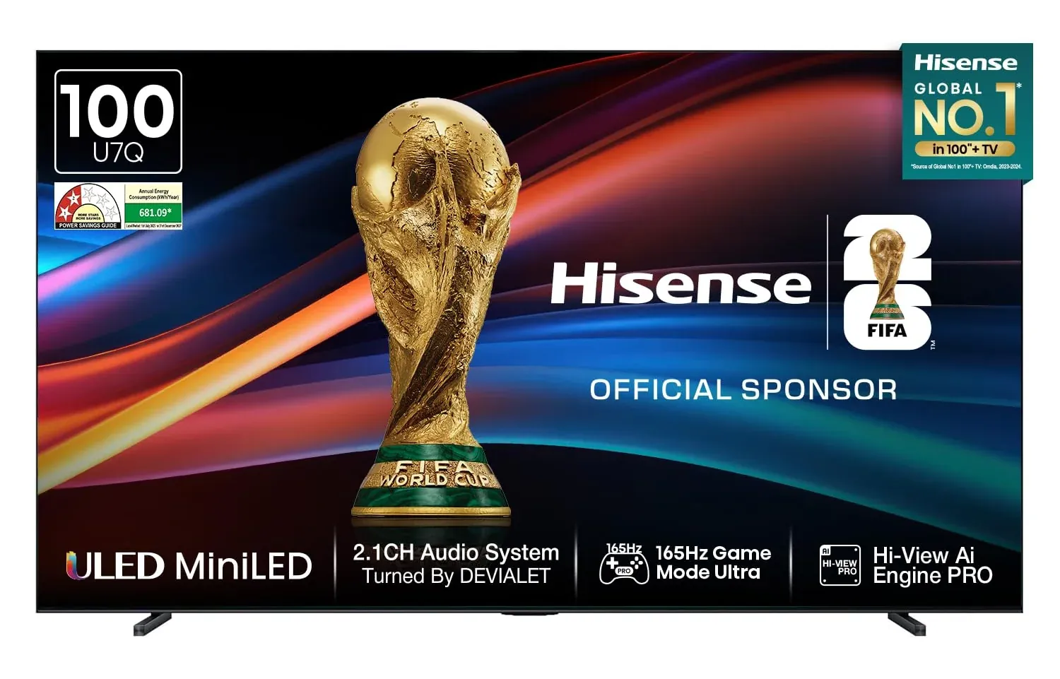 Hisense 100-inch 4K Mini-LED TV