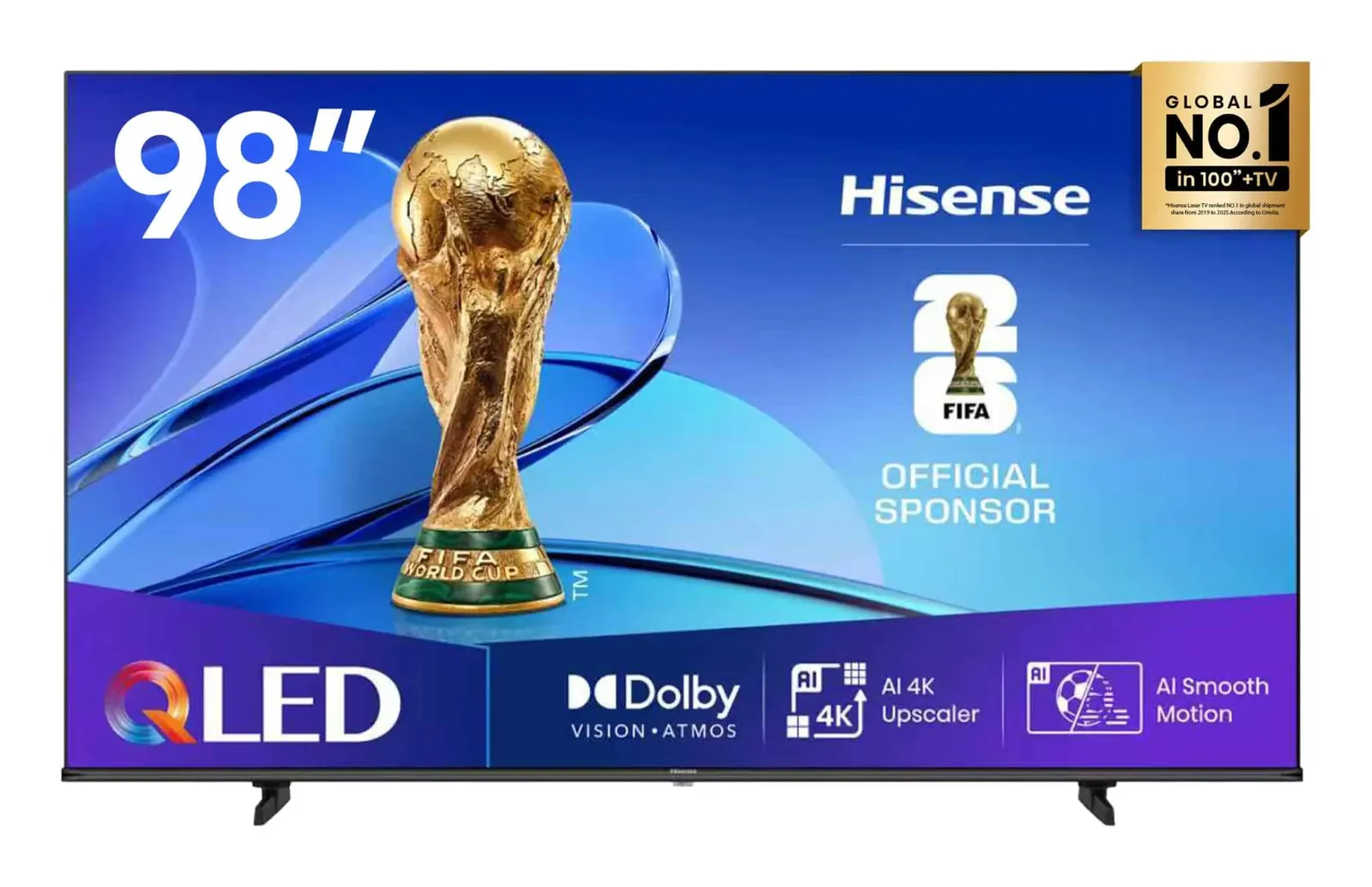 Hisense 98-inch 4K QLED TV