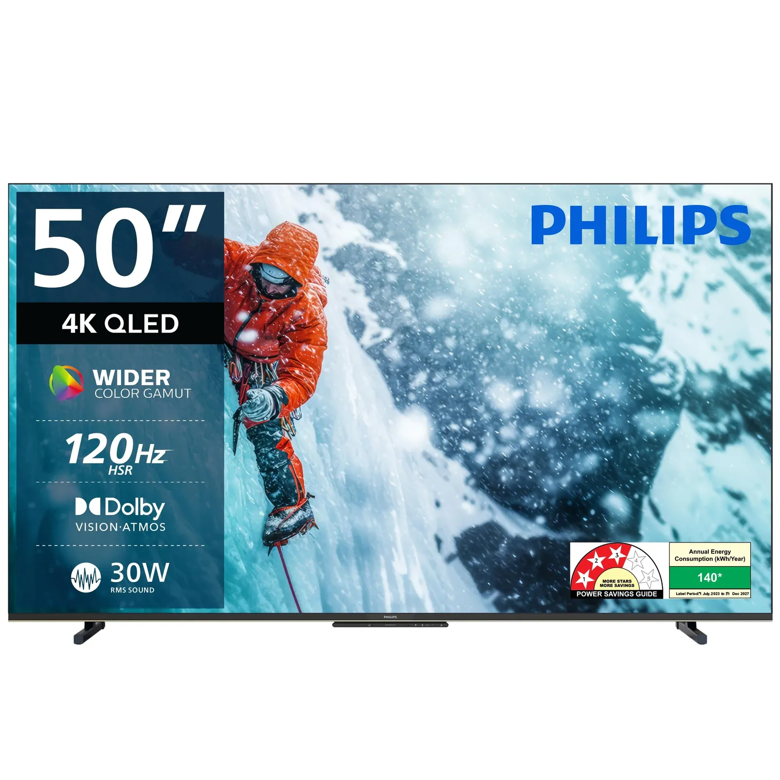 Philips 50-inch 4K QLED TV