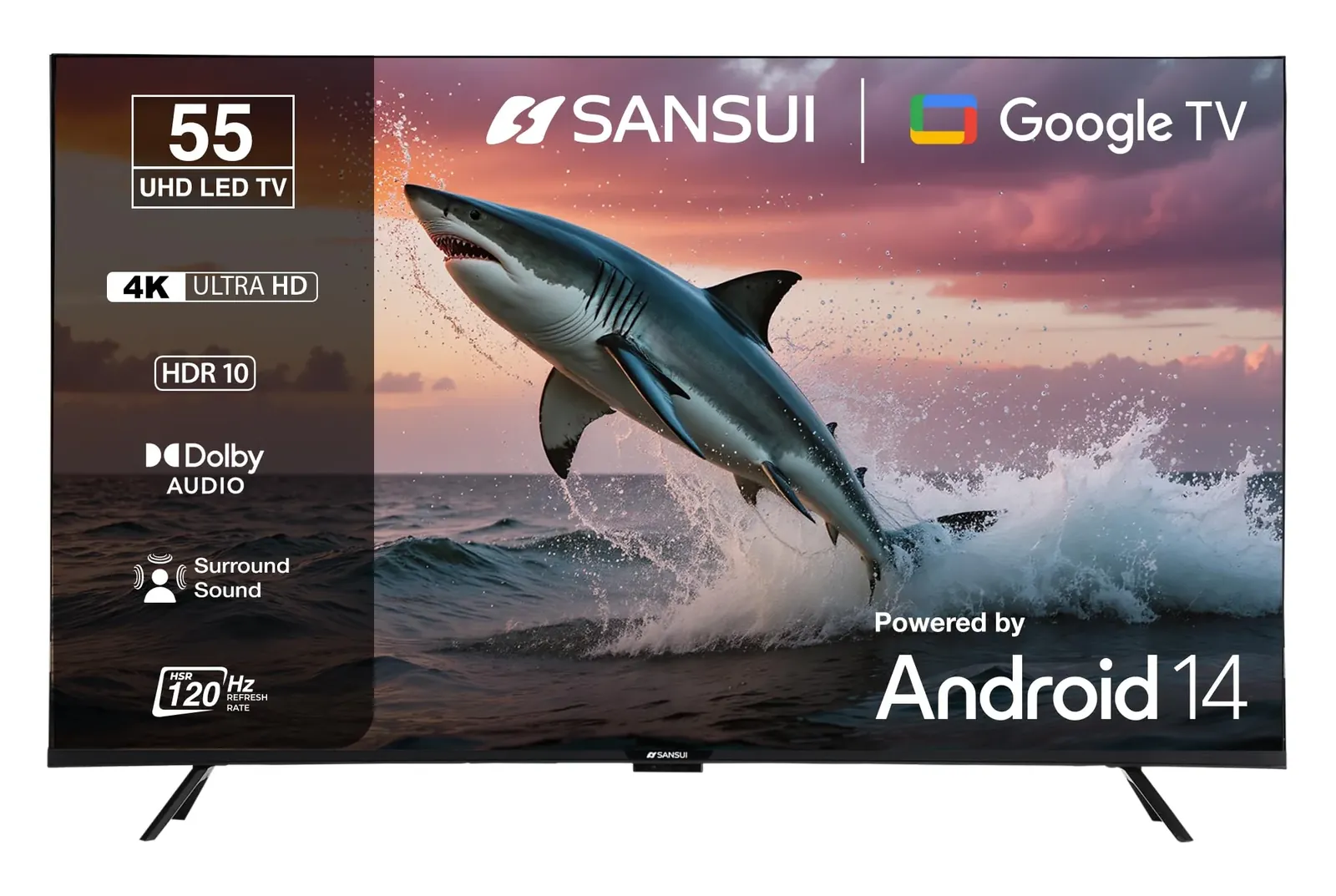 Sansui 55-inch 4K LED TV — Product