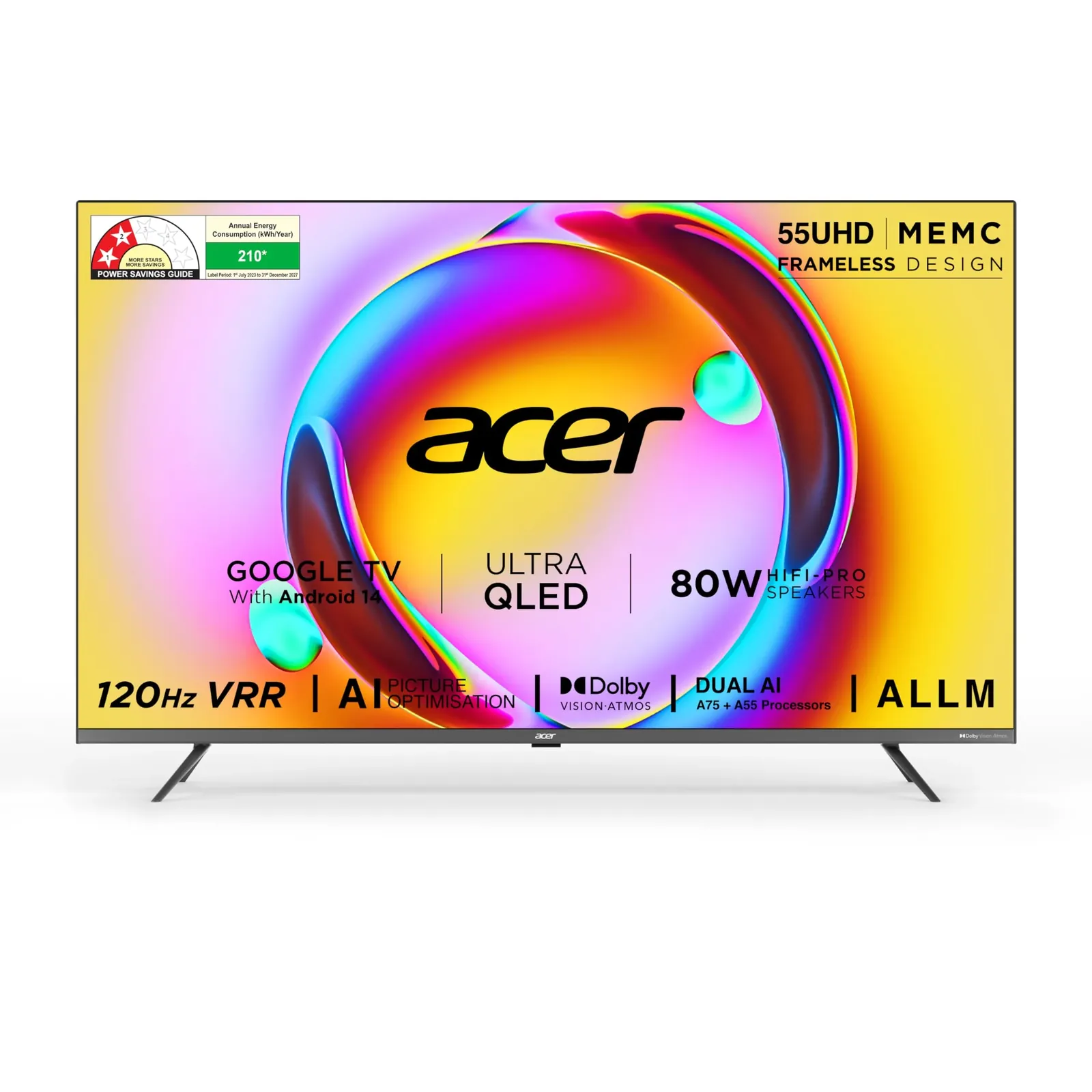 Acer 55-inch 4K QLED TV
