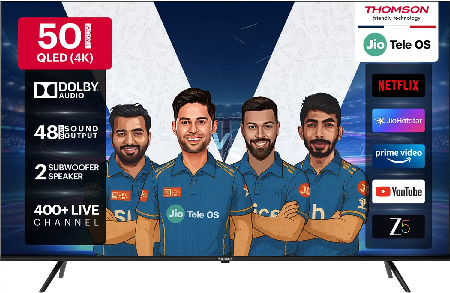 Thomson 50-inch 4K QLED TV