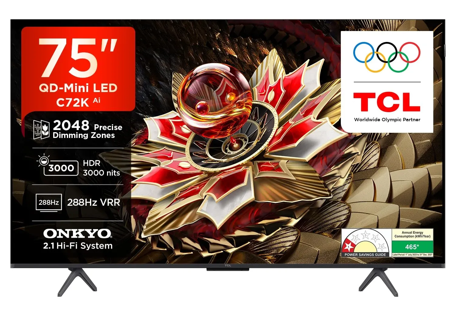TCL 75-inch 4K Mini-LED TV