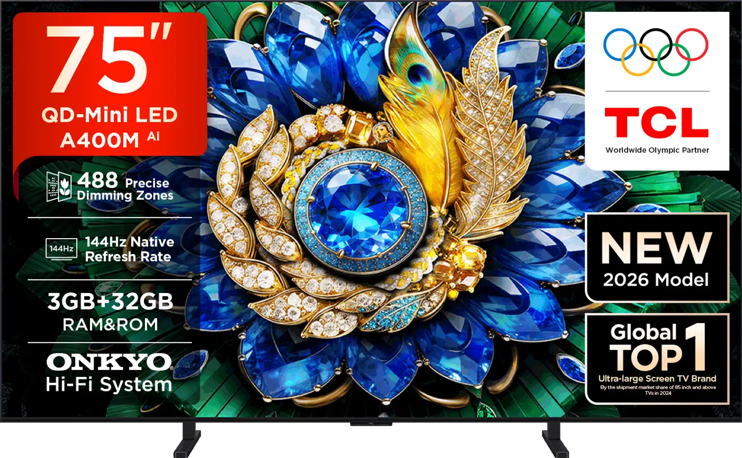 TCL 75-inch 4K Mini-LED TV