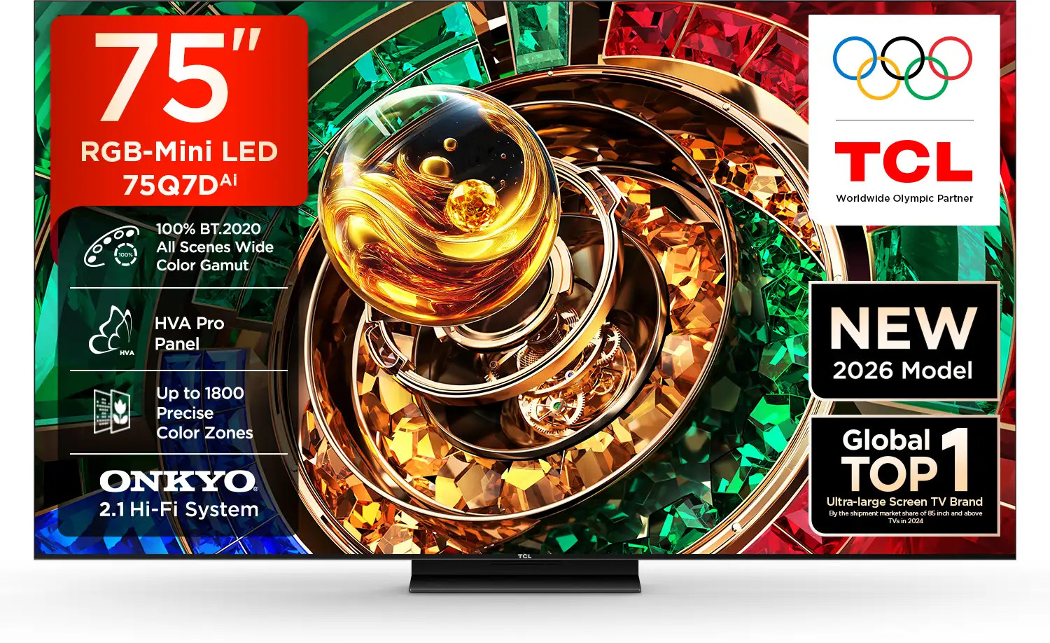TCL 75-inch 4K Mini-LED TV