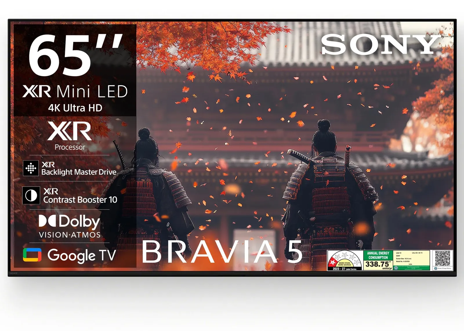 Sony 65-inch 4K Mini-LED TV