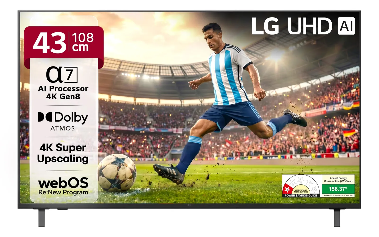LG 43-inch 4K LED TV