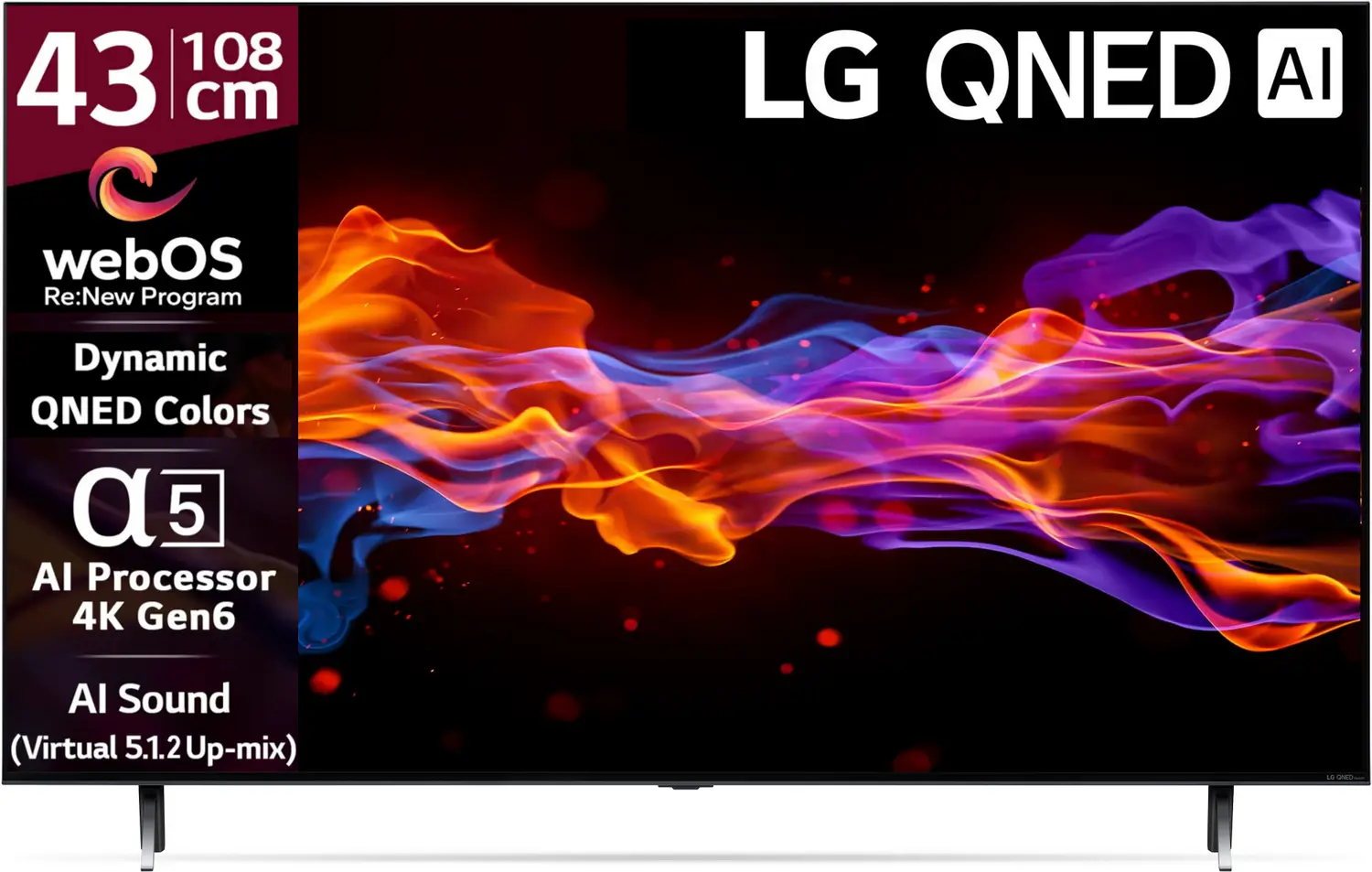 LG 43-inch QNED TV