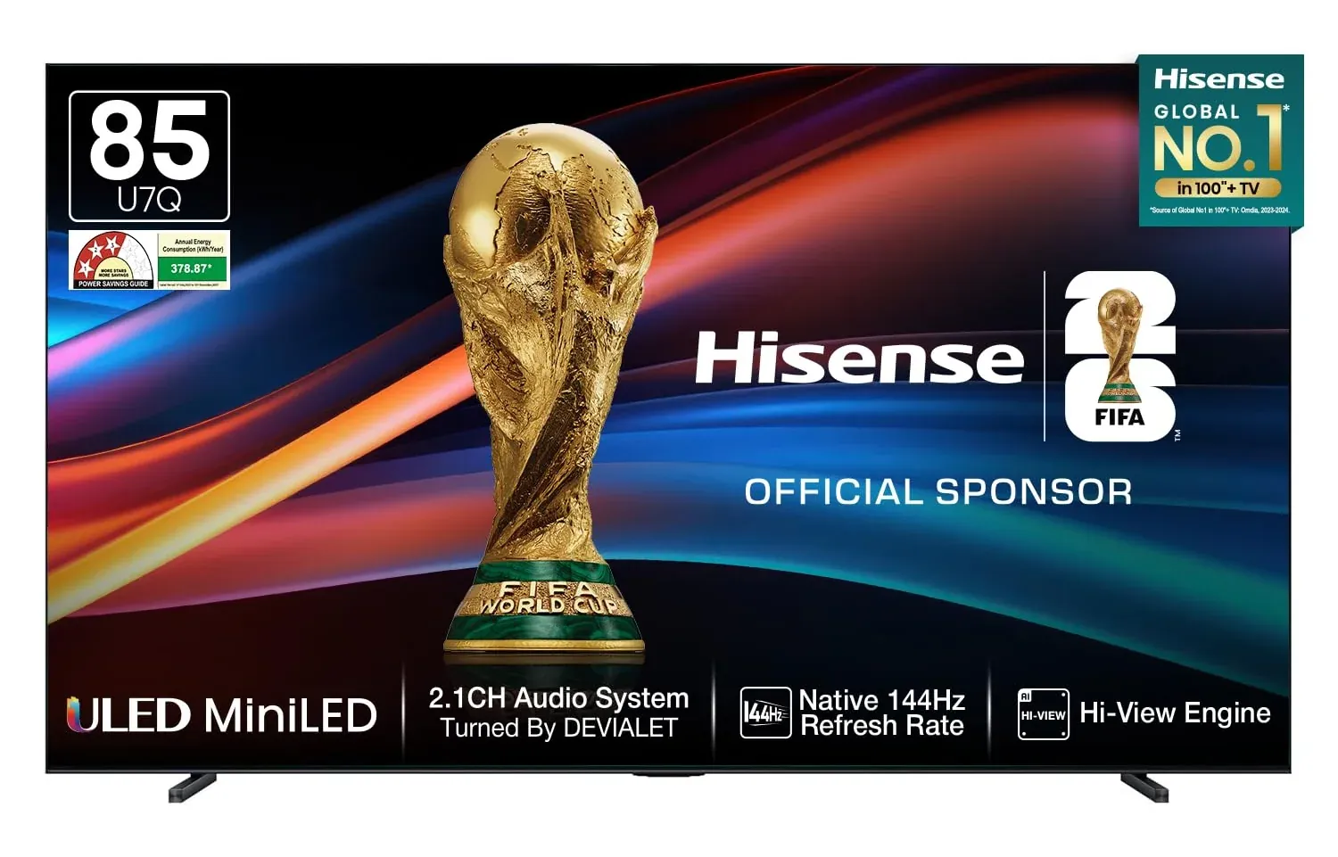 Hisense 85-inch 4K Mini-LED TV