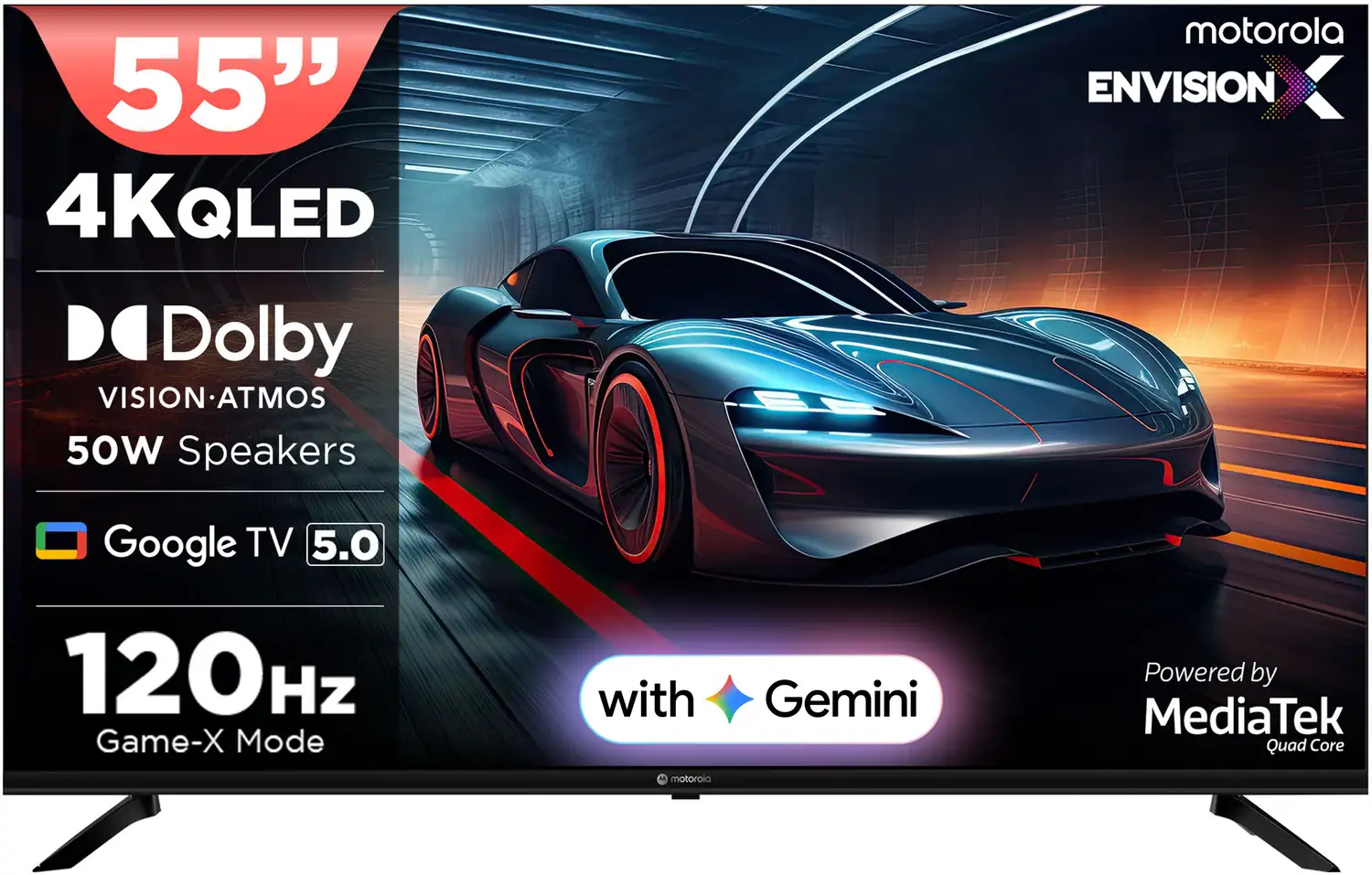 Motorola 55-inch 4K QLED TV