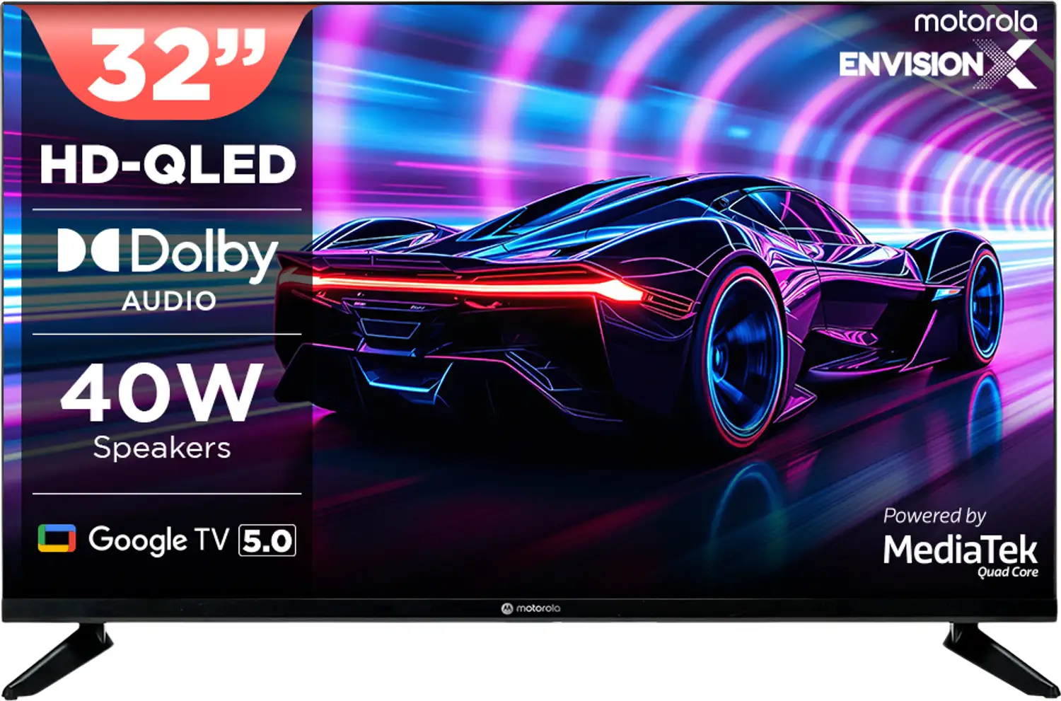 Motorola 32-inch HD Ready QLED TV