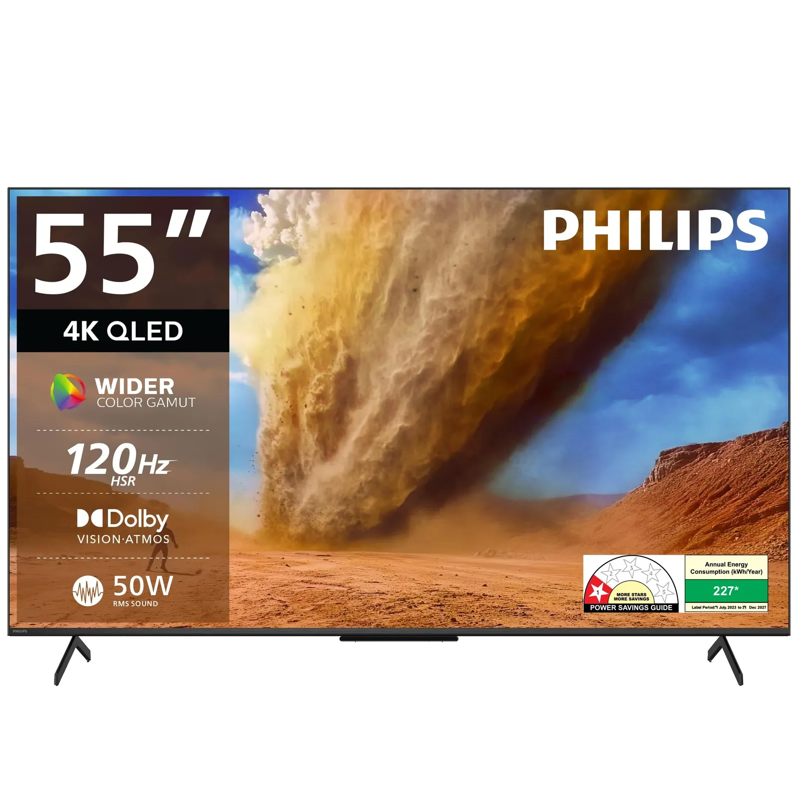Philips 55-inch 4K QLED TV