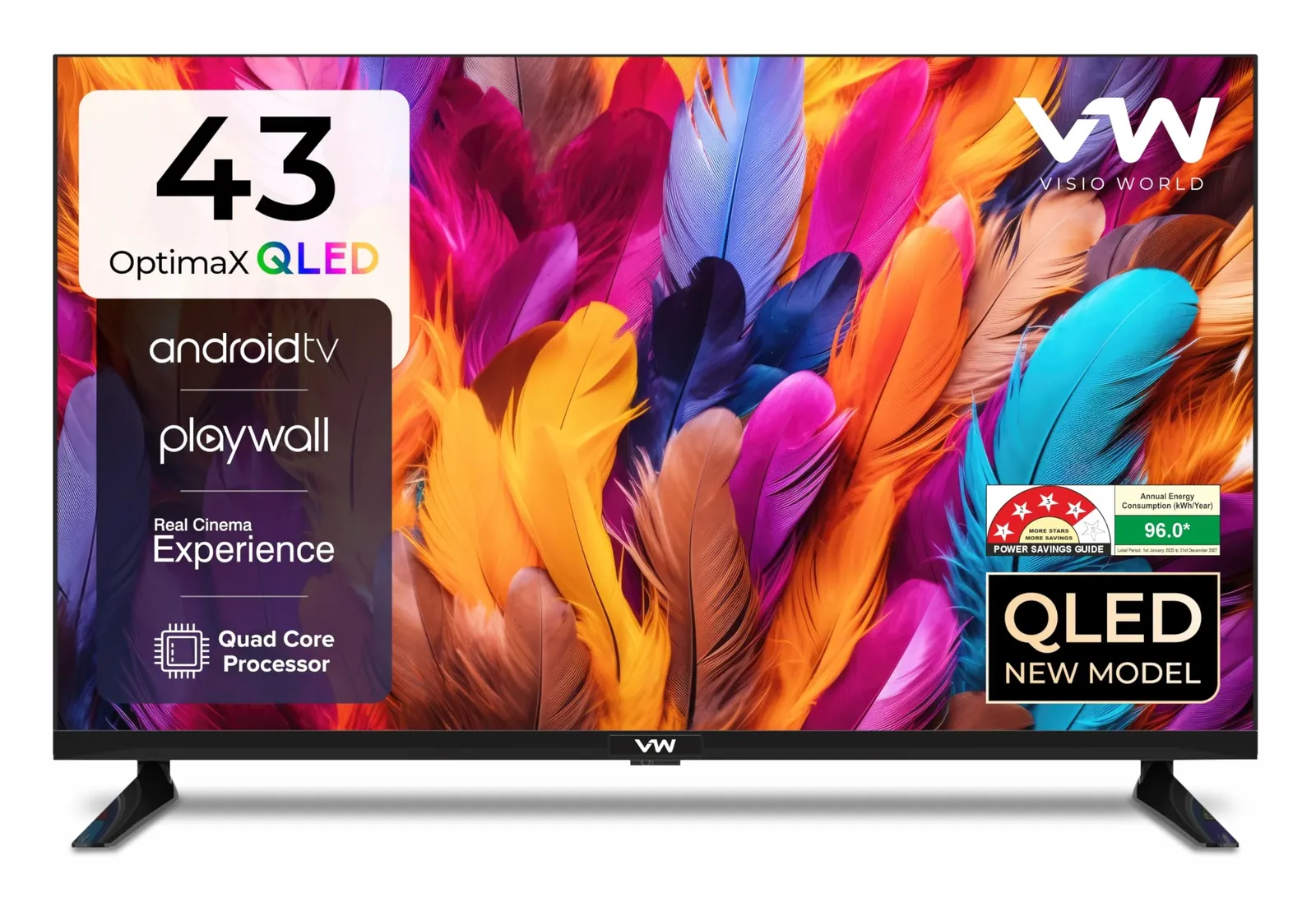 VW 43-inch Full HD QLED TV
