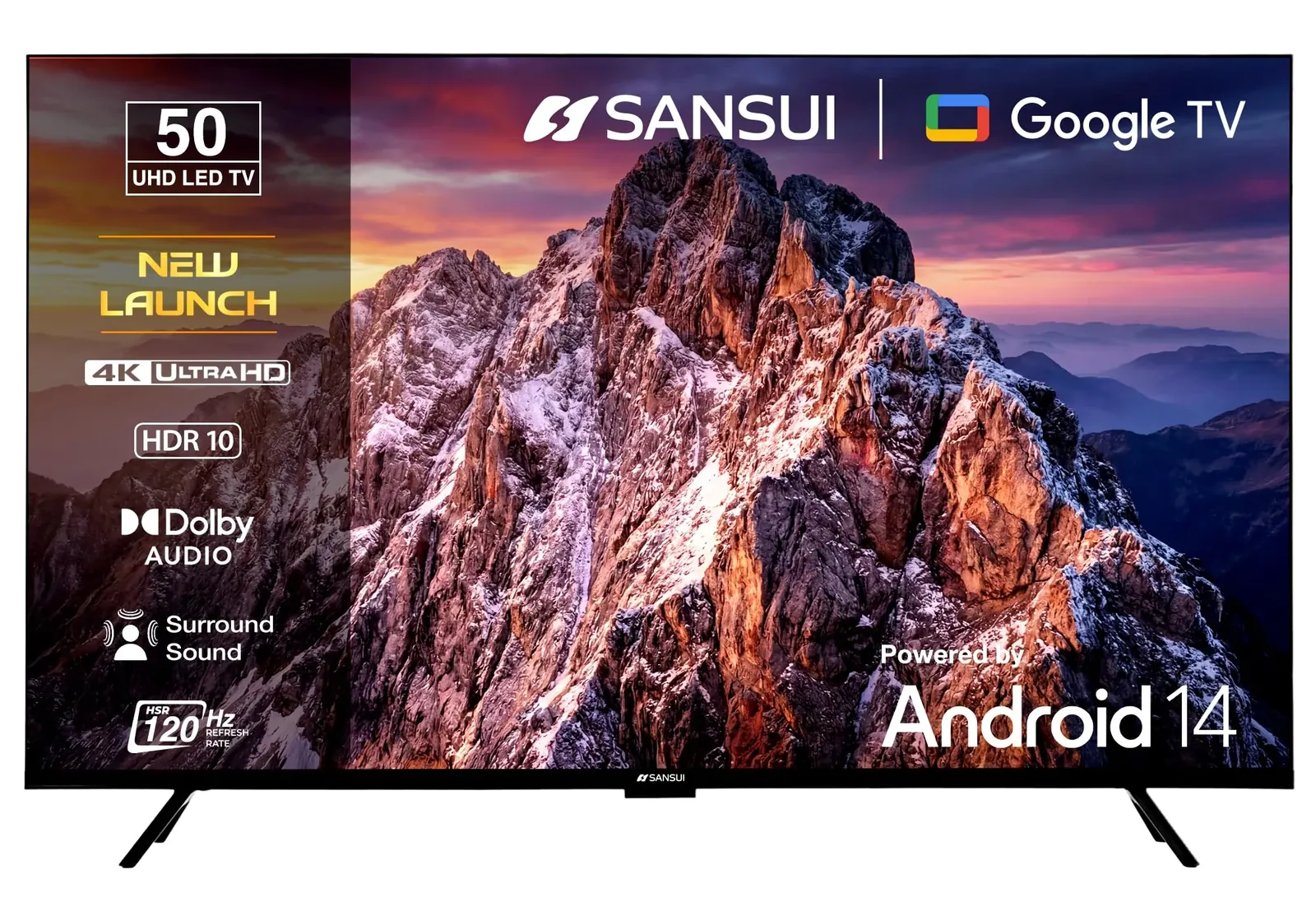 Sansui 50-inch 4K LED TV — Product