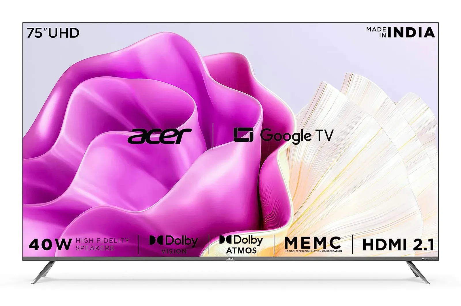 Acer 75-inch 4K LED TV