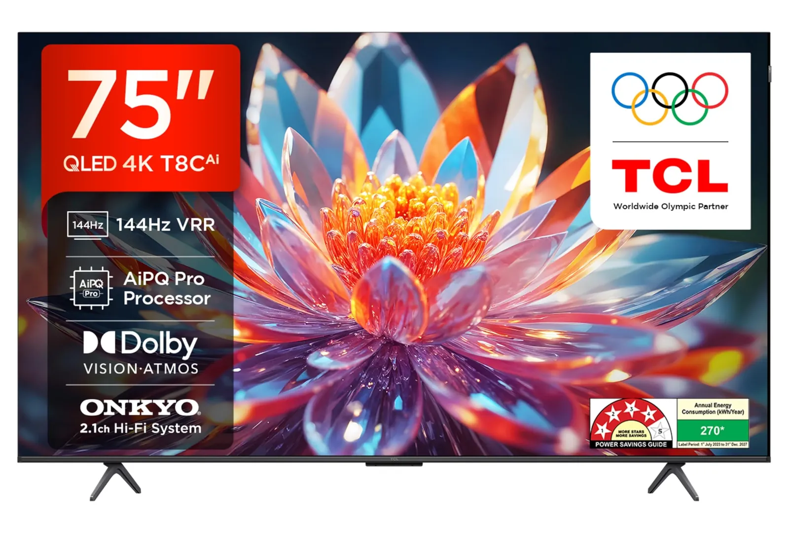 TCL 75-inch 4K QLED TV