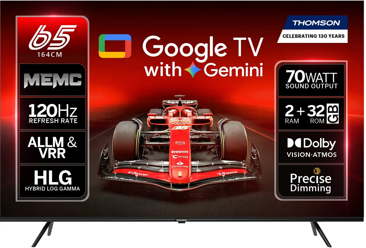 Thomson 65-inch 4K QLED TV — Product