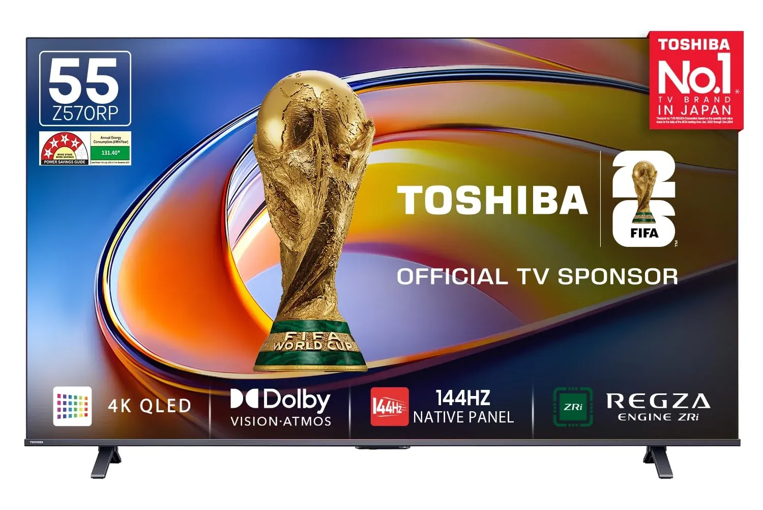 Toshiba 55-inch 4K QLED TV
