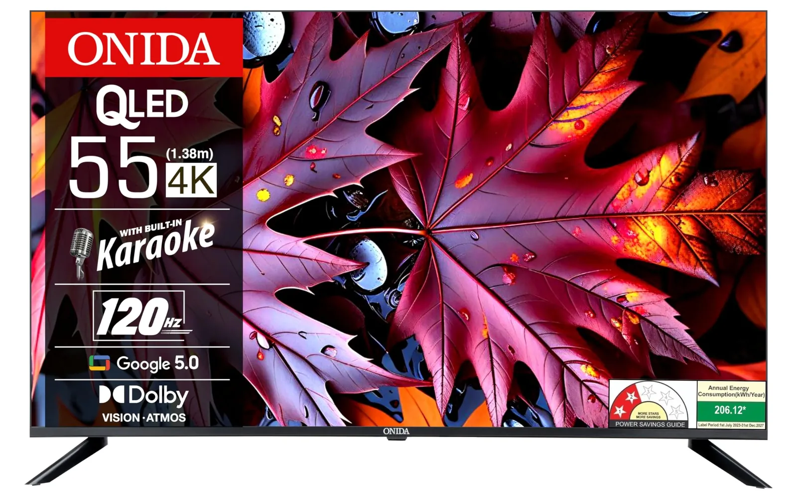 Onida 55-inch 4K QLED TV