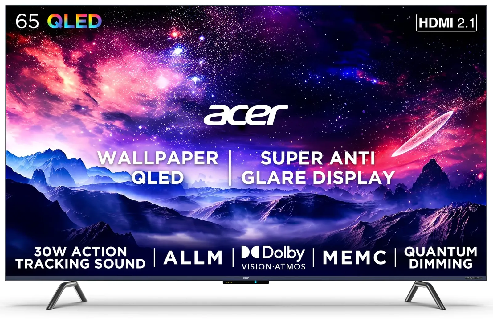 Acer 65-inch 4K QLED TV
