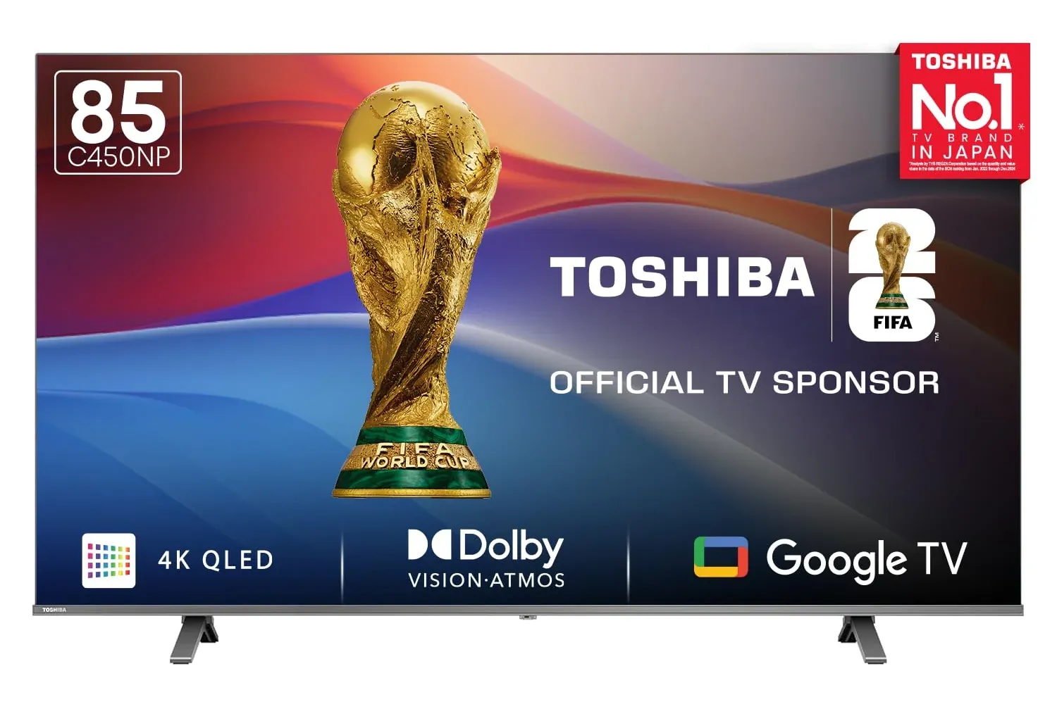 Toshiba 85-inch 4K QLED TV