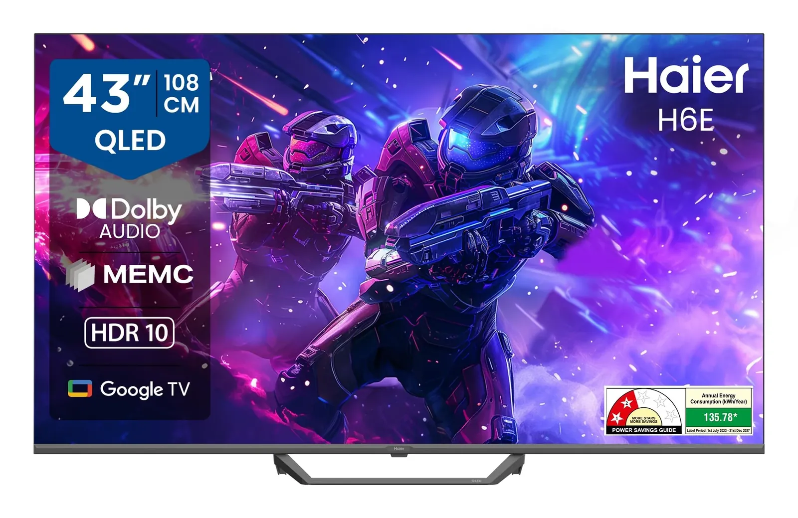 Haier 43-inch 4K QLED TV — Product