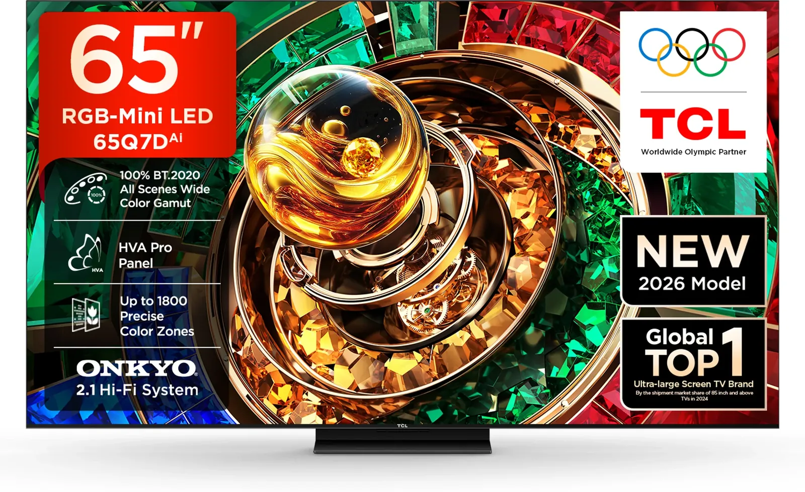 TCL 65-inch 4K Mini-LED TV — Product