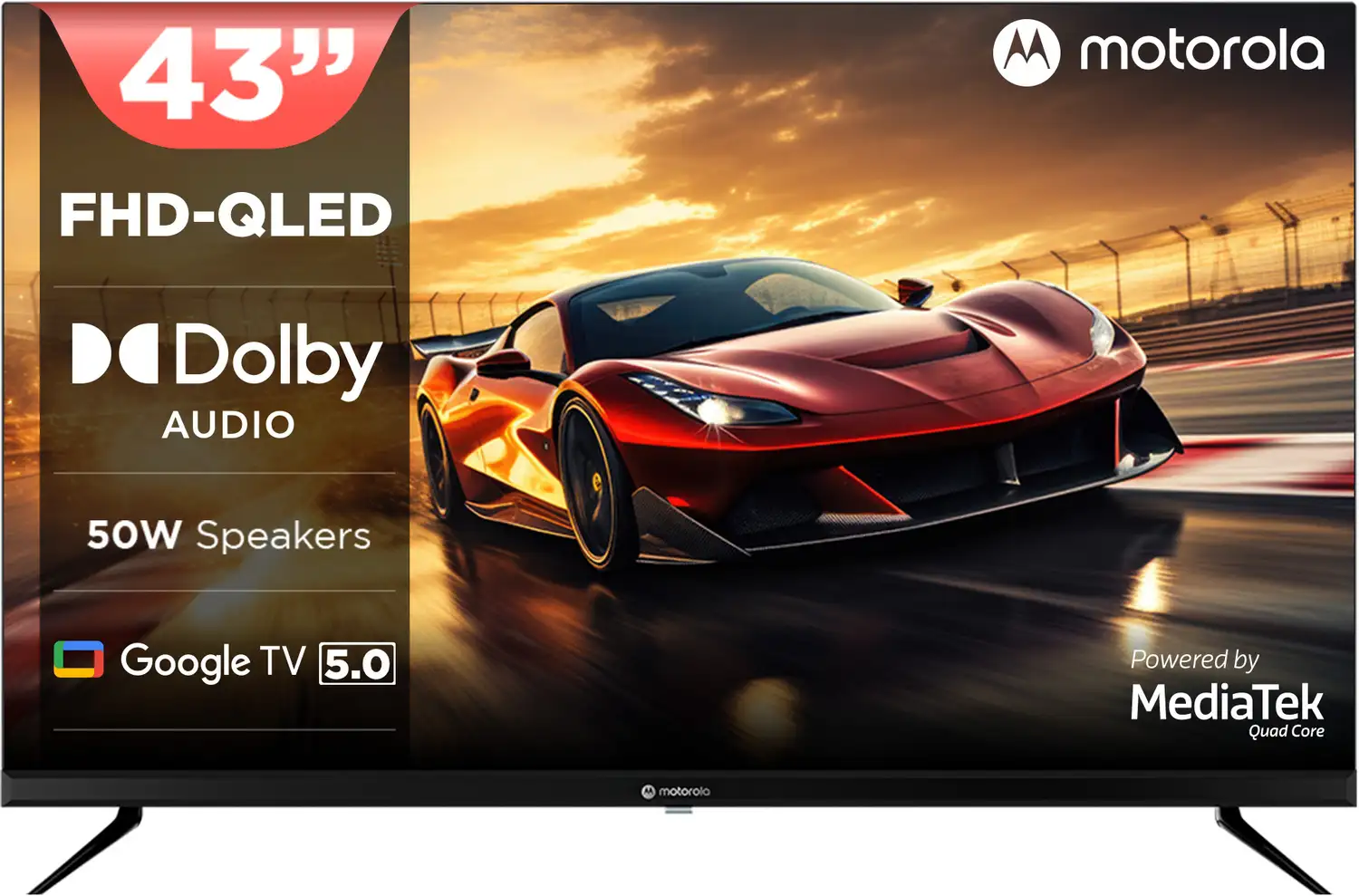 Motorola 43-inch Full HD QLED TV