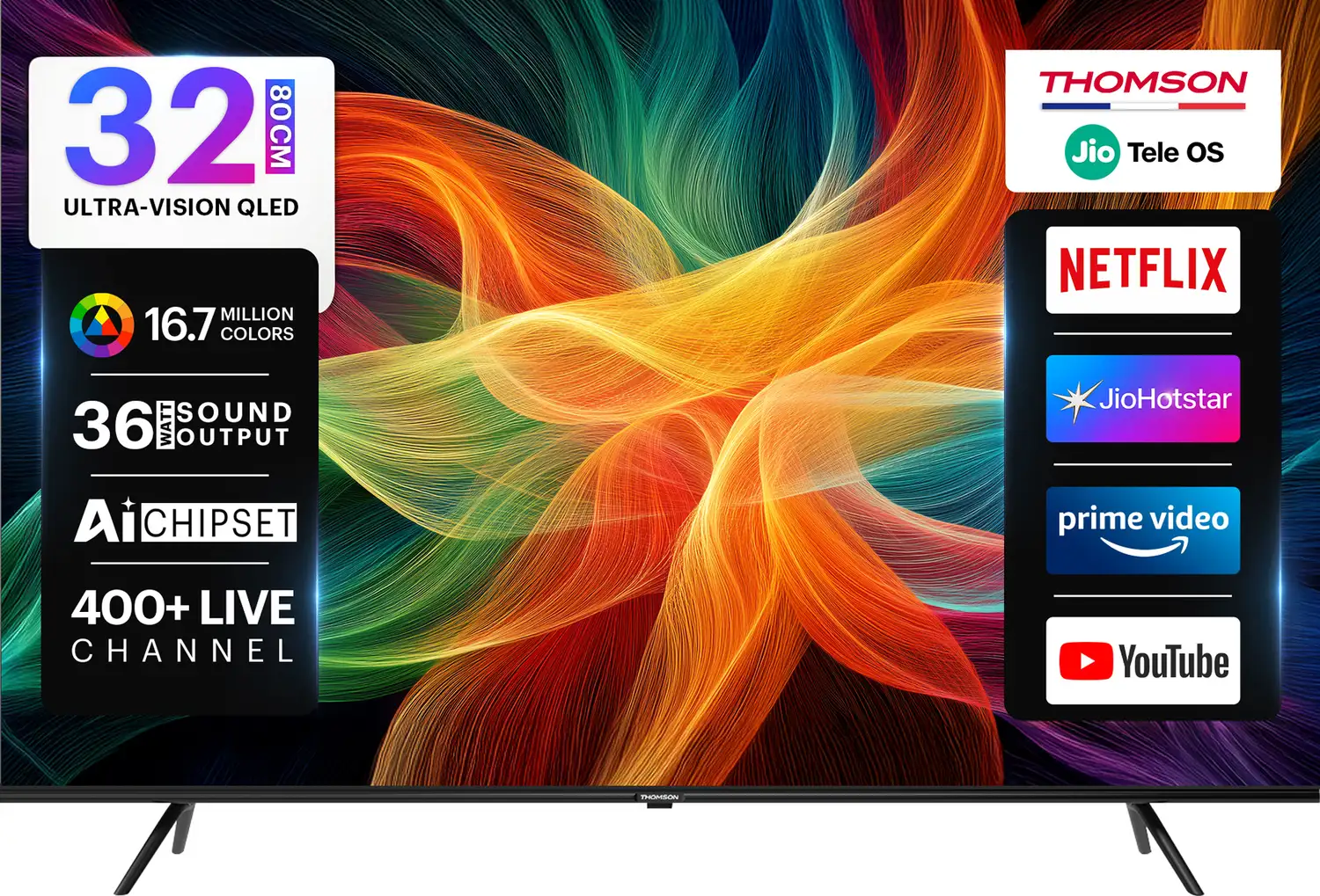 Thomson 32-inch HD Ready QLED TV — Product