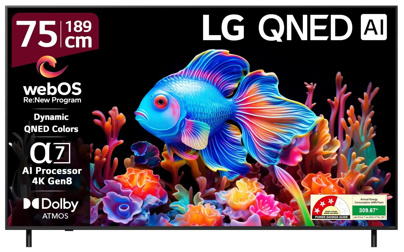 LG 75-inch 4K QNED TV — Product