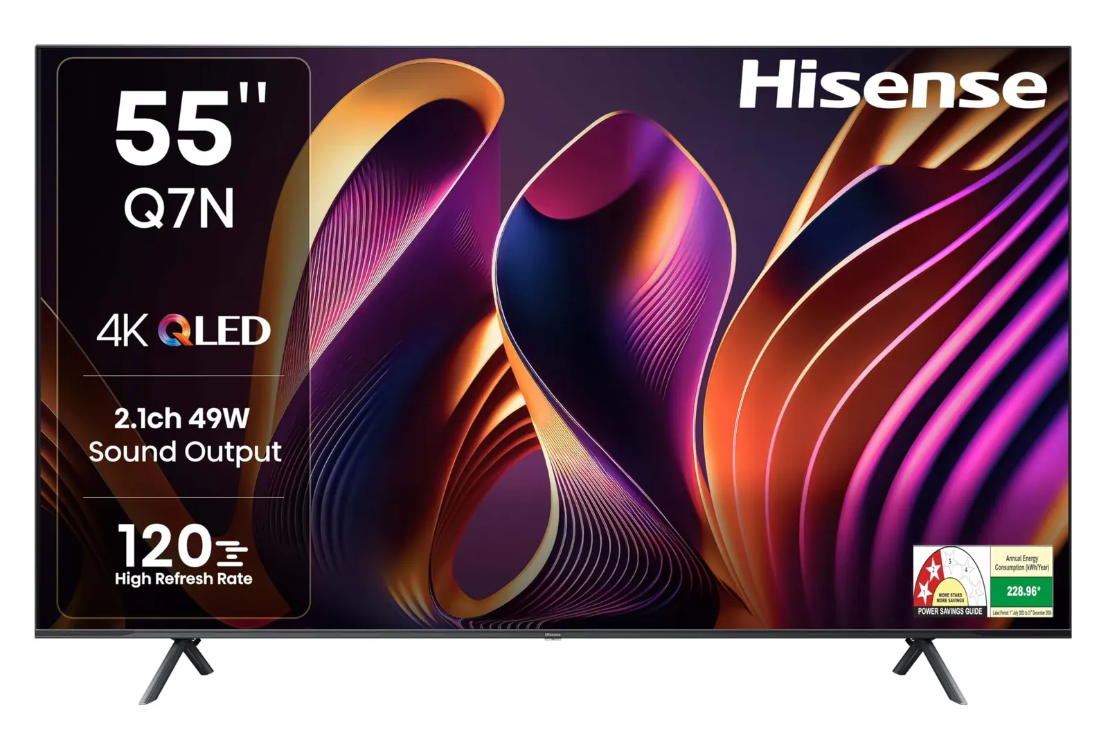 Hisense 55-inch 4K QLED TV