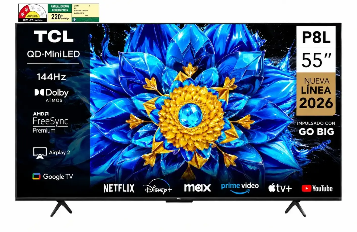 TCL 55-inch 4K Mini-LED TV
