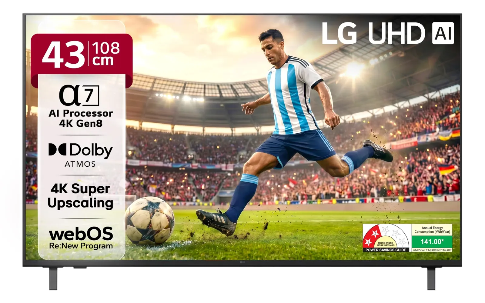 LG 43-inch 4K LED TV