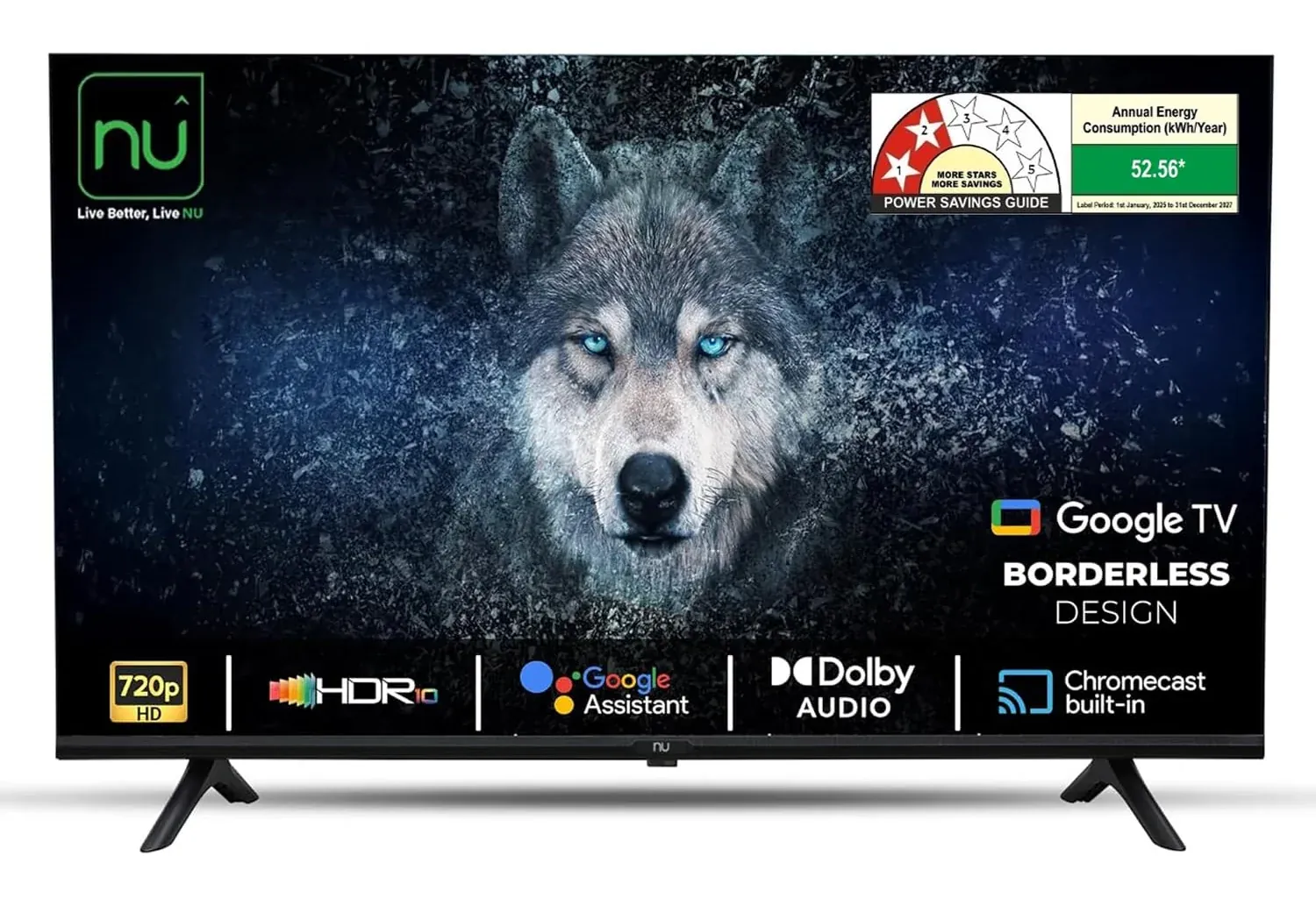 Nu 32-inch HD Ready LED TV