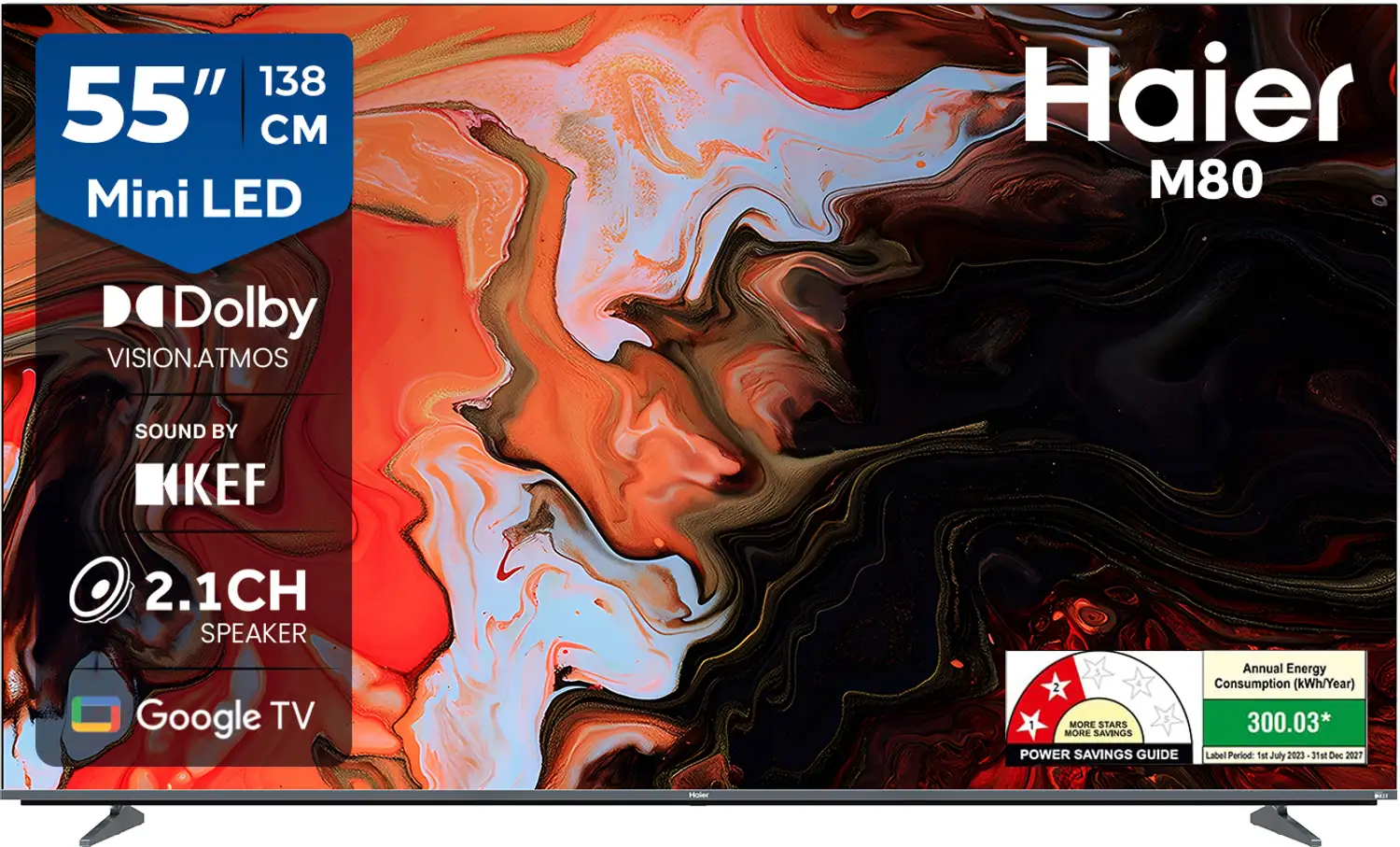 Haier 55-inch 4K Mini-LED TV