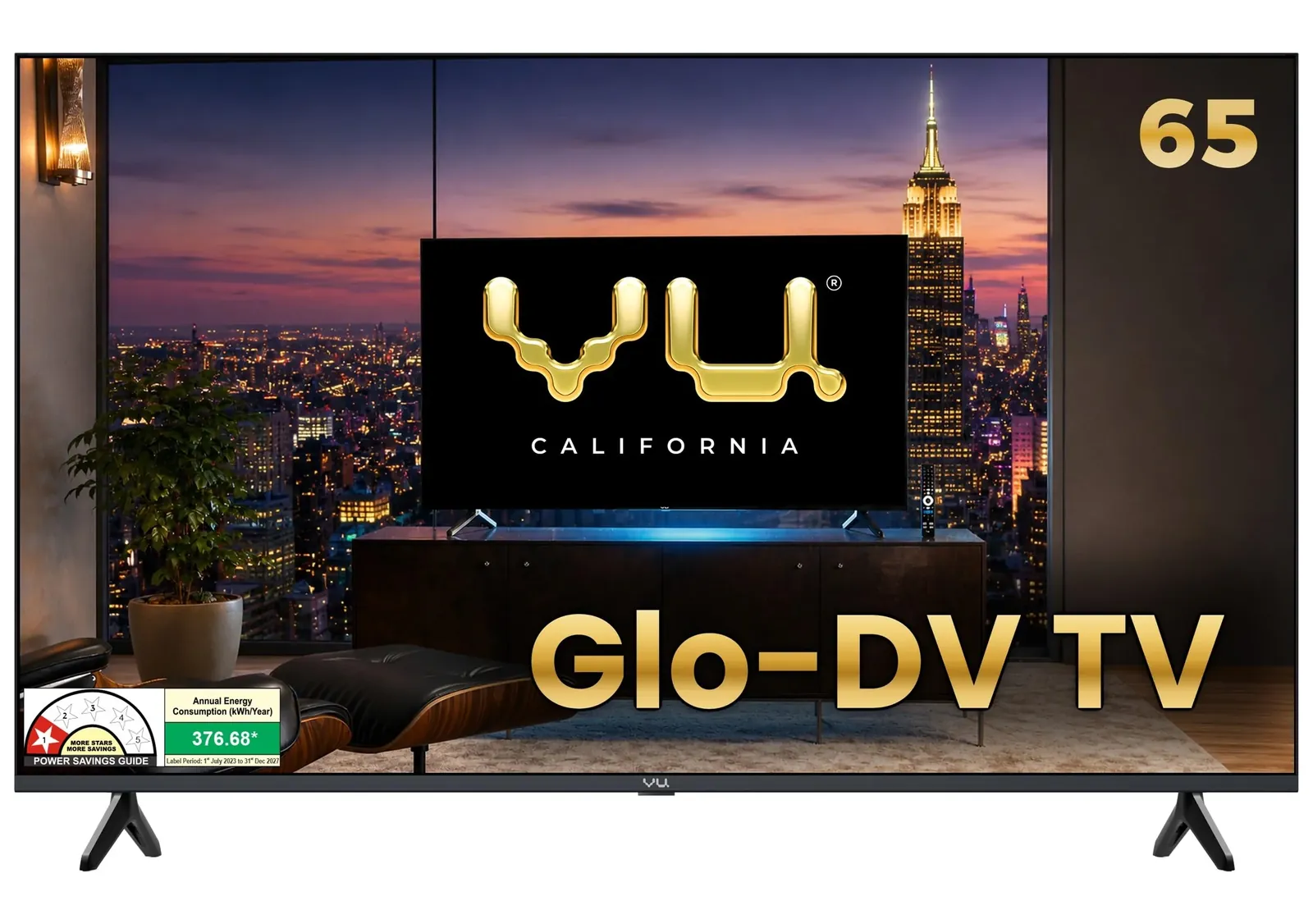 Vu 65-inch 4K QLED TV