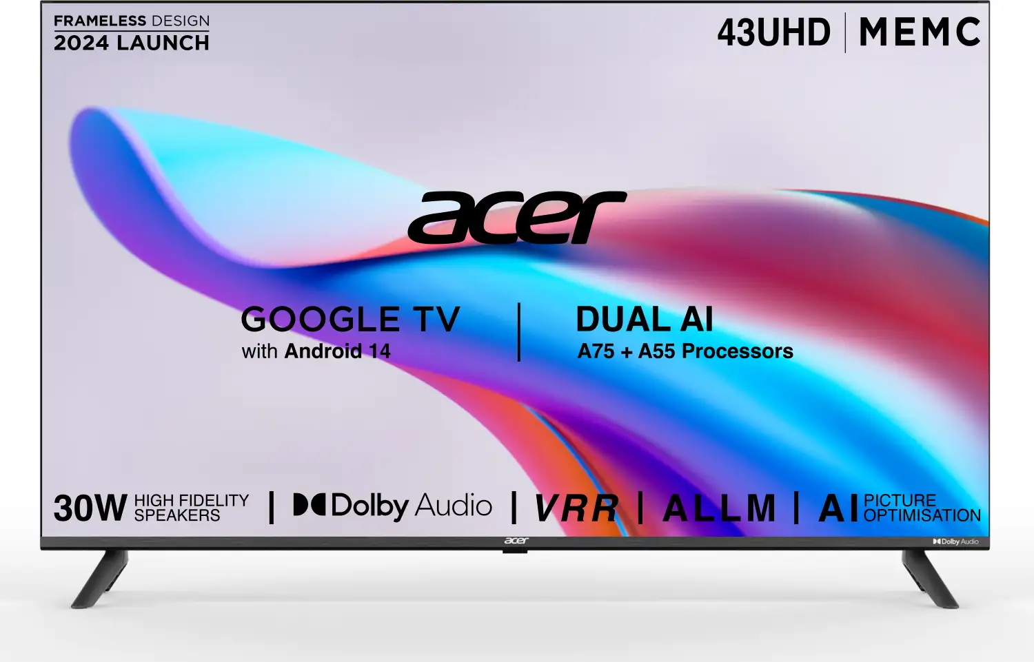Acer 43-inch 4K LED TV