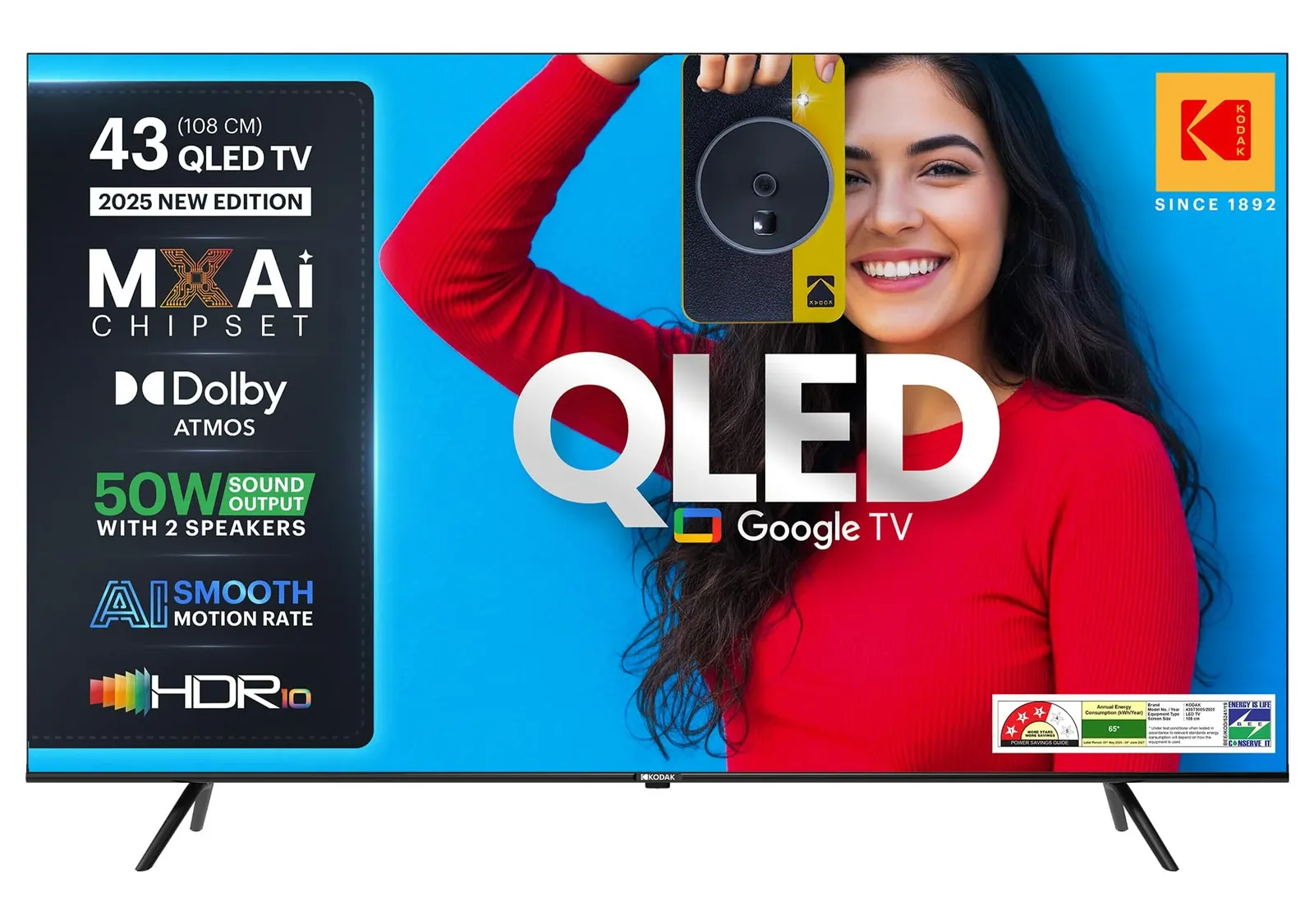 Kodak 43-inch 4K QLED TV