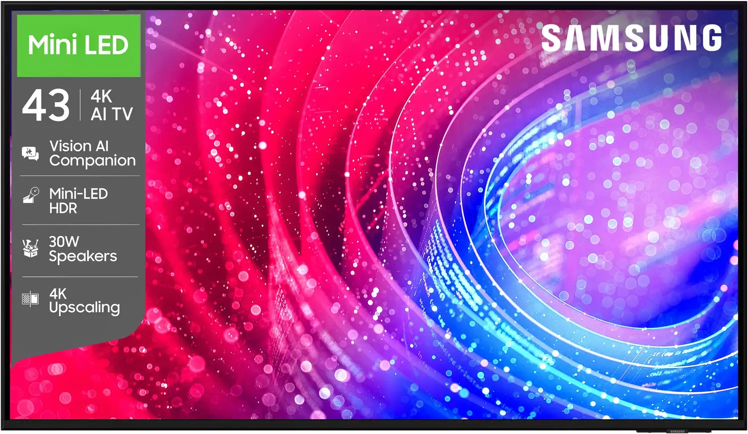 Samsung 43-inch 4K Mini-LED TV