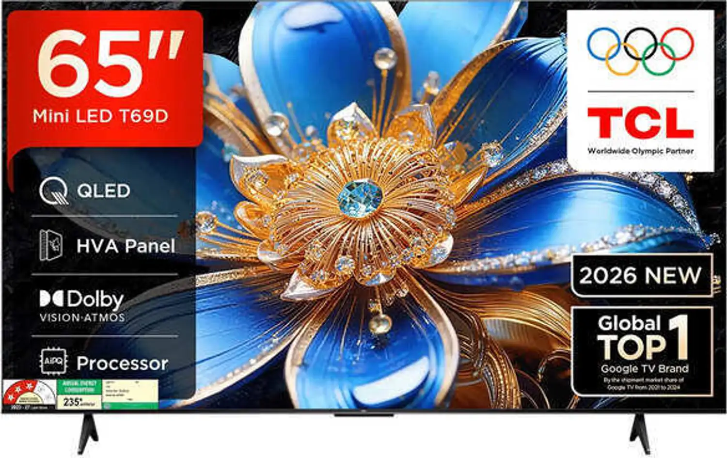 TCL 65-inch 4K QLED TV