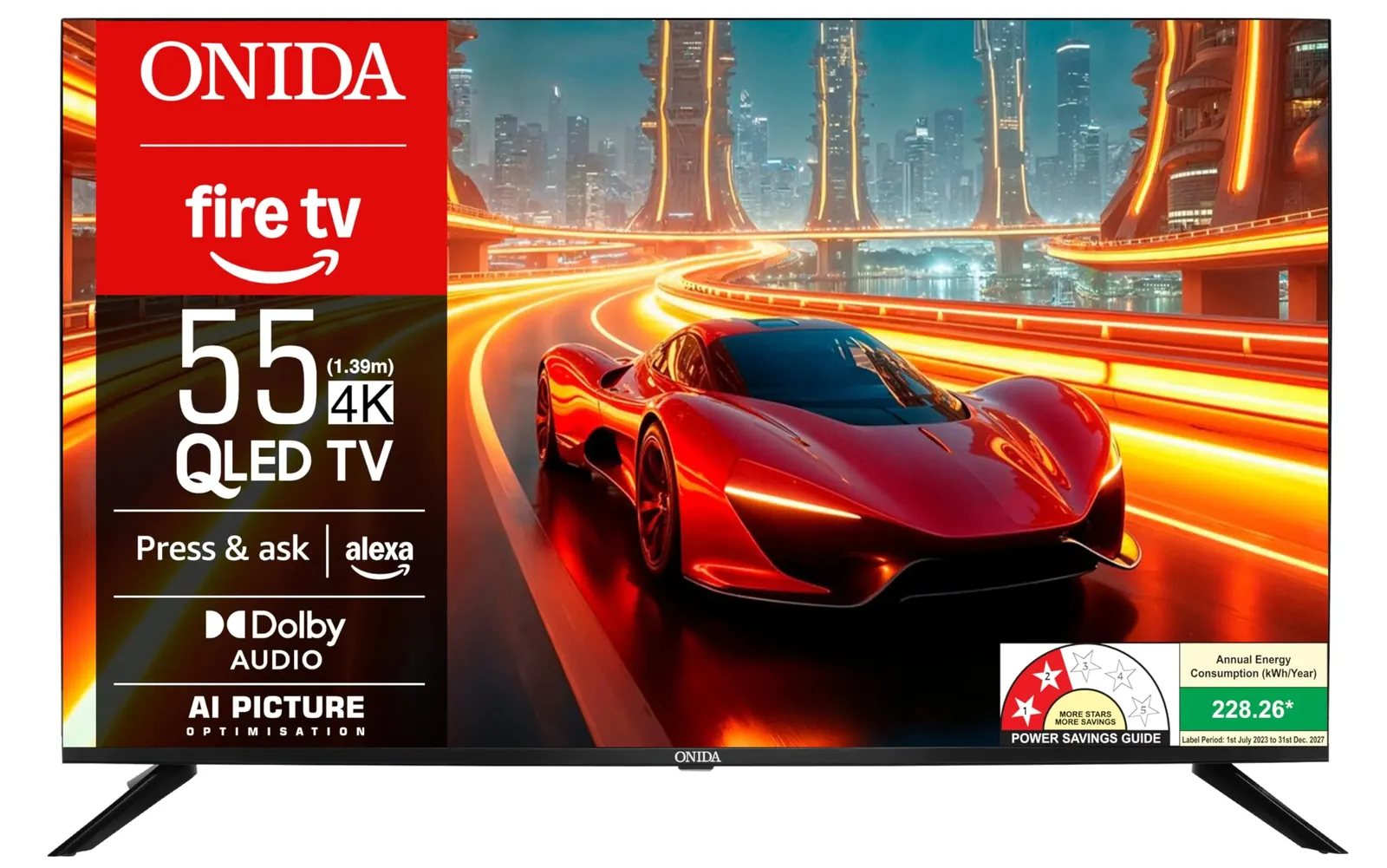 Onida 55-inch 4K QLED TV — Product