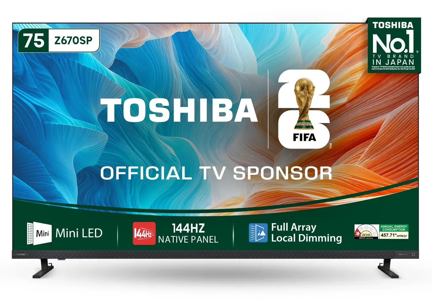 Toshiba 75-inch 4K Mini-LED TV