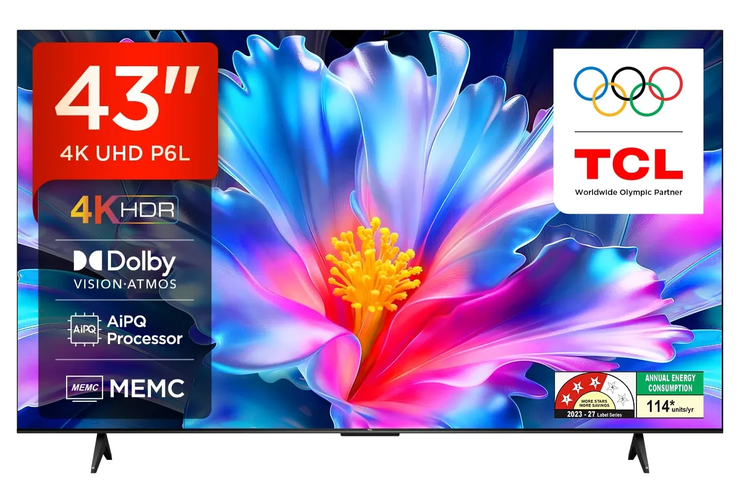 TCL 43-inch 4K LED TV