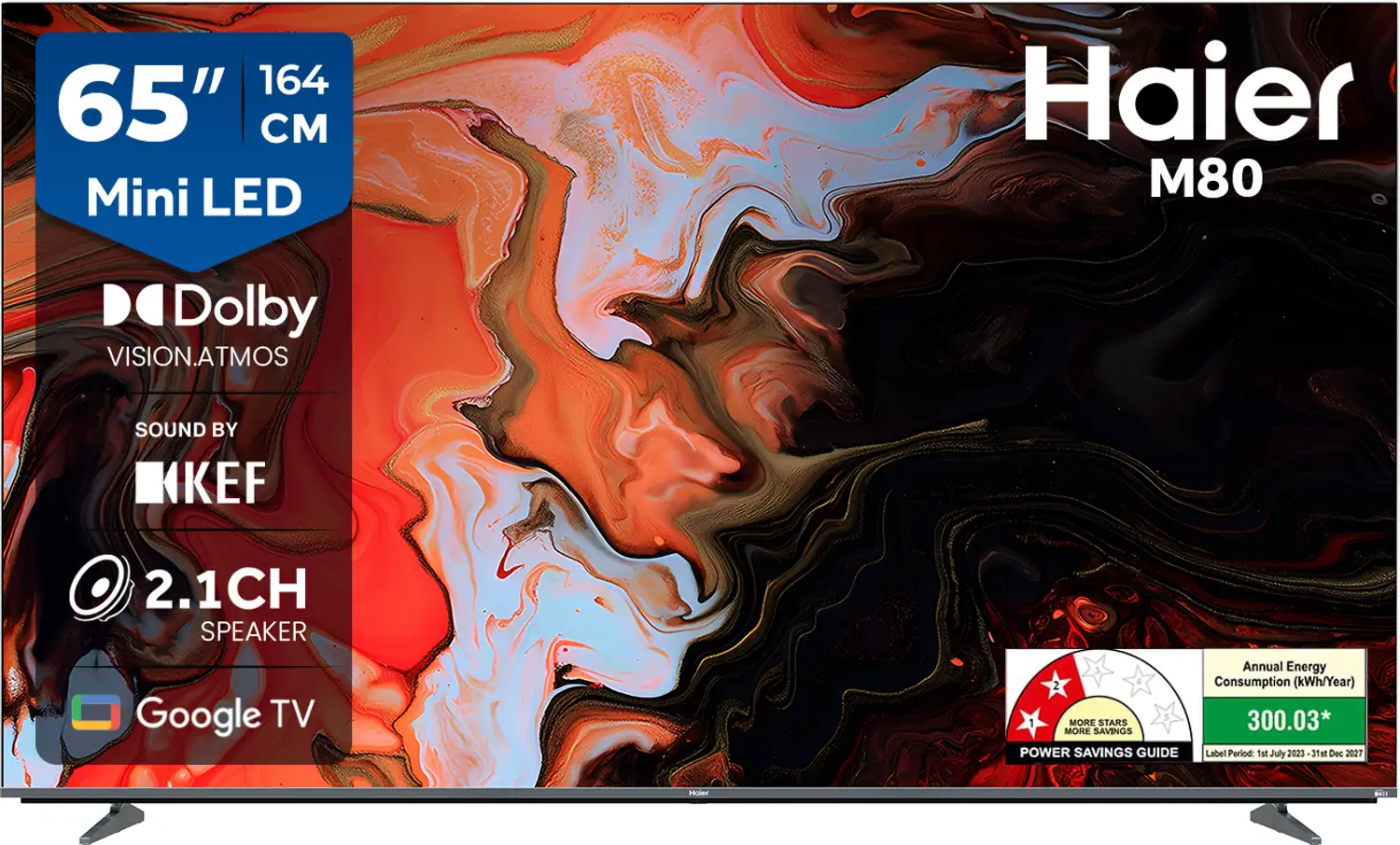 Haier 65-inch 4K Mini-LED TV